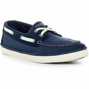 Sperry Navy Blue  Boys Shoes Kids Laofers Youth Size 5M Slip On
